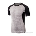 Men Fitness Quick Dry Sports Tights T-shirt